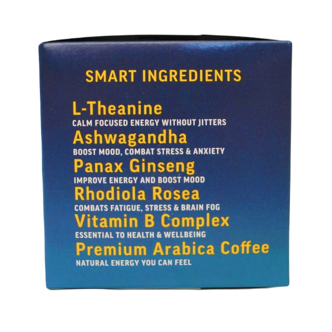 Savvy Coffee Pods with nootropics - 10 x Double Shot Compostable - SAVVY